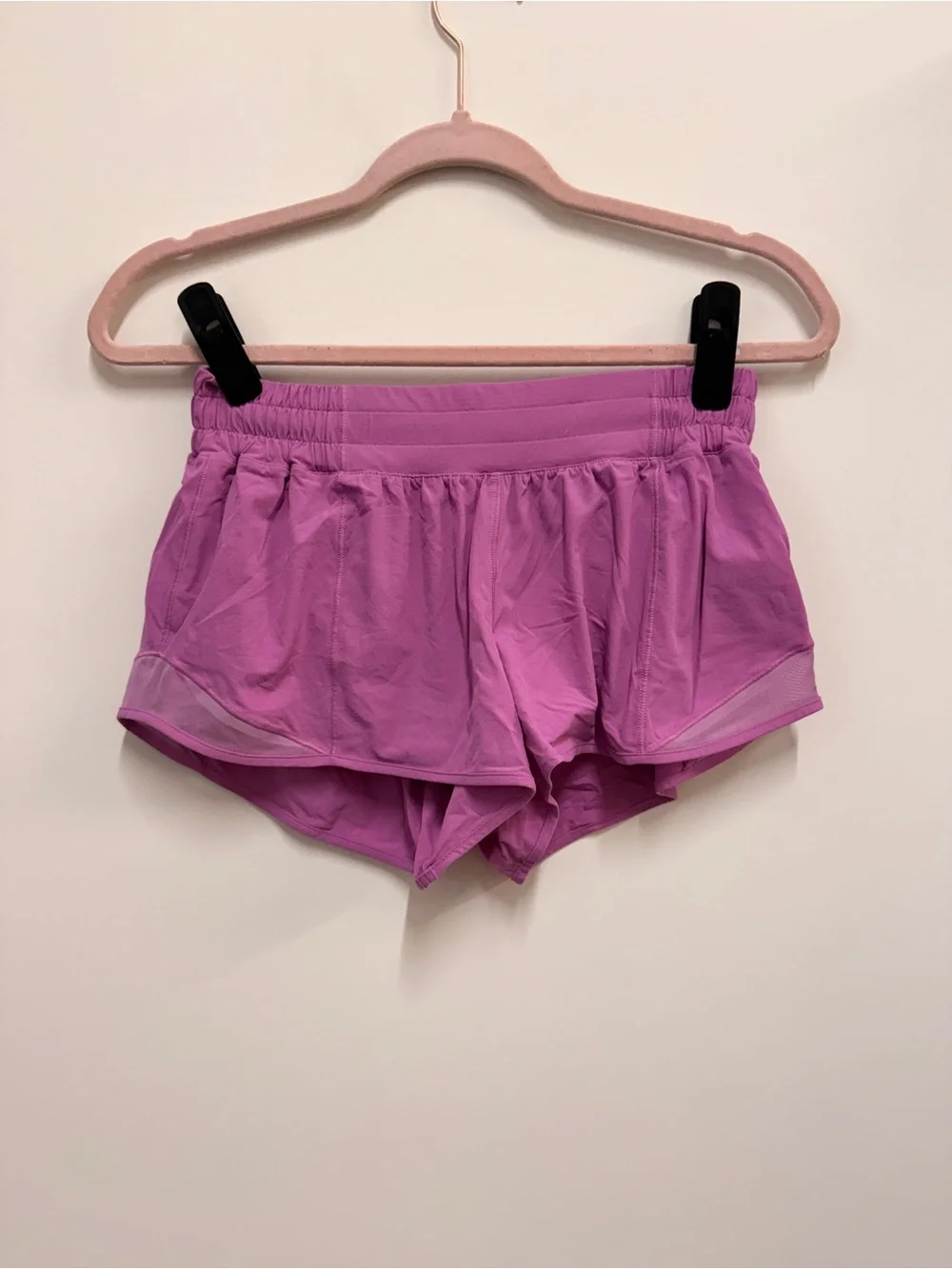 lululemon athletica Lavender-Pink Athletic Split Shorts